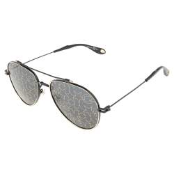 Givenchy Black/Gold GV7057/S Nude Aviator Sunglasses