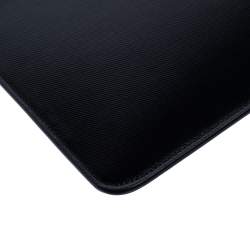 Givenchy Black Coated Canvas Large 4G Wrist Strap Pouch