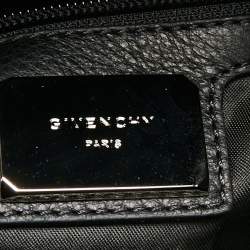 Pre Owned Givenchy Black Leather Star Backpack
