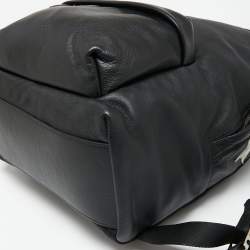 Pre Owned Givenchy Black Leather Star Backpack