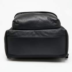 Pre Owned Givenchy Black Leather Star Backpack