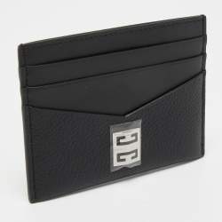 Givenchy Black Leather Card Holder