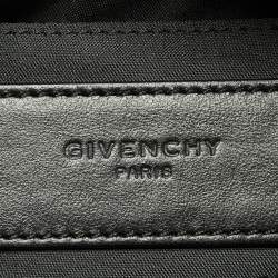 Givenchy Deep Green/Black Nylon and Leather Messenger Bag