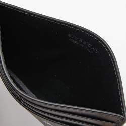 Givenchy Black Leather Logo Card Holder