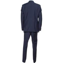 Givenchy Navy Blue Wool & Mohair Tailored Suit XXXL