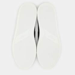 Givenchy Black Leather Urban Street Slip On Sneakers Size 41