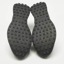Pre Owned Givenchy Black Leather Spectre Runner Lace Up Sneakers Size 44