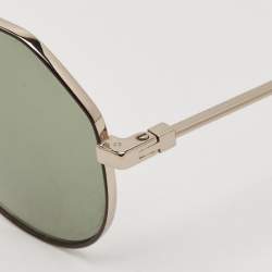 Pre Owned Givenchy Green/Brown GV 7137/S Aviator Sunglasses