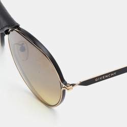مملوكة مسبقًا Givenchy Two Tone/Brown Gradient SGVA53 Aviator Sunglasses