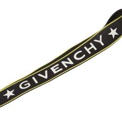 Pre Owned Givenchy Black Obsedia Stars Key Lanyard