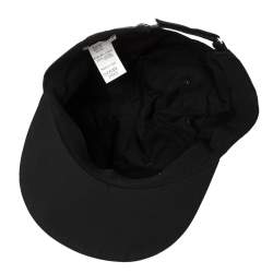 Givenchy Black Logo Embroidered Canvas Baseball Cap