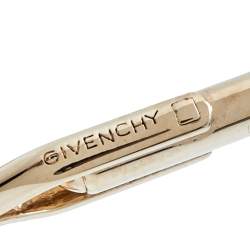 Givenchy Star Gold Tone Metal Cufflinks