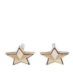 Givenchy Star Gold Tone Metal Cufflinks