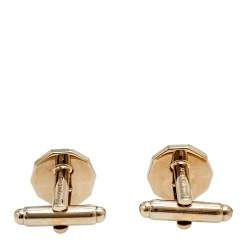 Pre Owned Givenchy Silver Tone Conical Stud Cufflinks