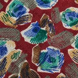 Givenchy Gentleman Multicolor Printed Silk Tie