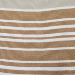 Givenchy Beige Striped Wool Scarf