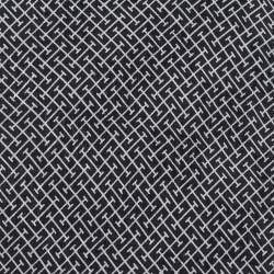 Givenchy Black Check Logo Pattern Silk Traditional Tie