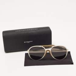 Givenchy Grey/Black GV7039/S Aviator Sunglasses