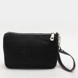 Givenchy Black Nylon Pouch
