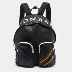 Givenchy Black Leather MC3 Backpack