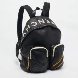 Givenchy Black Leather MC3 Backpack