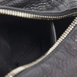Givenchy Black Leather Mini Pandora Chain Crossbody Bag