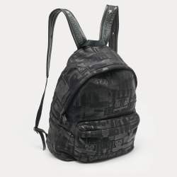 Givenchy Black Printed Padded Nylon Backpack