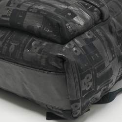Givenchy Black Printed Padded Nylon Backpack