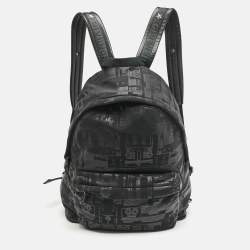 Givenchy Black Printed Padded Nylon Backpack