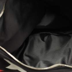 Givenchy Black Nylon Stars Stripes Drawstring Backpack