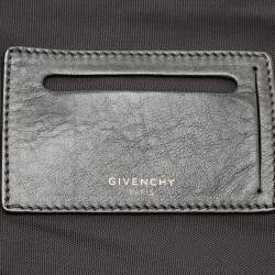 Givenchy Black Nylon Stars Stripes Drawstring Backpack