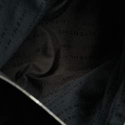 مملوكة مسبقًا Givenchy Double Gusset Black Leather Briefcase