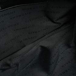 مملوكة مسبقًا Givenchy Double Gusset Black Leather Briefcase