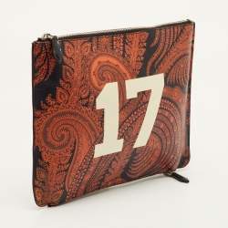 مملوكة مسبقًا حقيبة صغيرة جيفنشي جلد ثلاثي اللون بالشعار