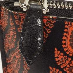 مملوكة مسبقًا حقيبة صغيرة جيفنشي جلد ثلاثي اللون بالشعار