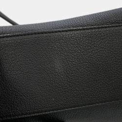 Pre Owned حقيبة يد جيفنشي أنتيجونا بادلوك سوفت جلد أسود حجم كبير