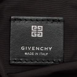 Pre Owned Givenchy x BSTROY G-Zip Black Nylon Printed Backpack 