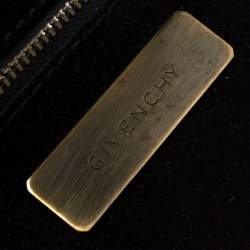 Givenchy Brown Signature Leather Messenger Bag