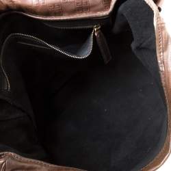 Givenchy Brown Signature Leather Messenger Bag