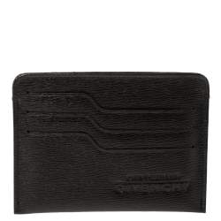 Givenchy Black Leather Card Holder