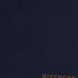 Givenchy Blue Leather Bi Fold Wallet