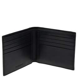 Givenchy Blue Leather Bi Fold Wallet