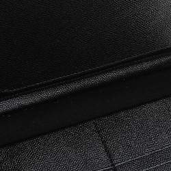 Givenchy Black Leather Double Zip Pouch