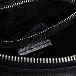 Givenchy Black Leather Double Zip Pouch