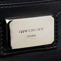 Givenchy Black Rottweiler Nylon and Leather Backpack