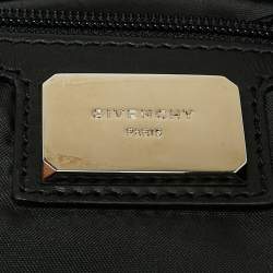 Givenchy Black Leather Drawstring Backpack