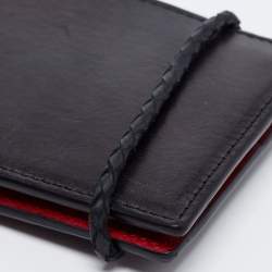 Givenchy Dark Brown Leather Bifold Wallet