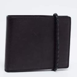 Givenchy Dark Brown Leather Bifold Wallet
