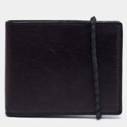 Givenchy Dark Brown Leather Bifold Wallet