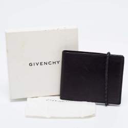 Givenchy Dark Brown Leather Bifold Wallet